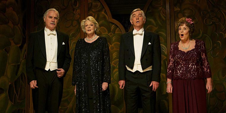 Maggie Smith, Tom Courtenay, Billy Connolly, Pauline Collins, Quartet, Dustin Hoffman 