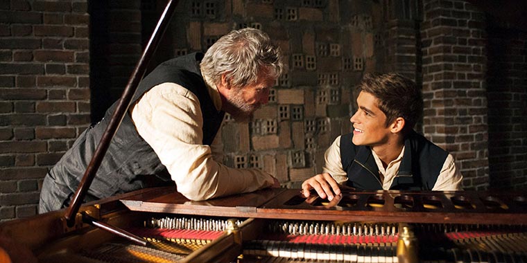 The Giver, Brenton Thwaites, Jeff Bridges