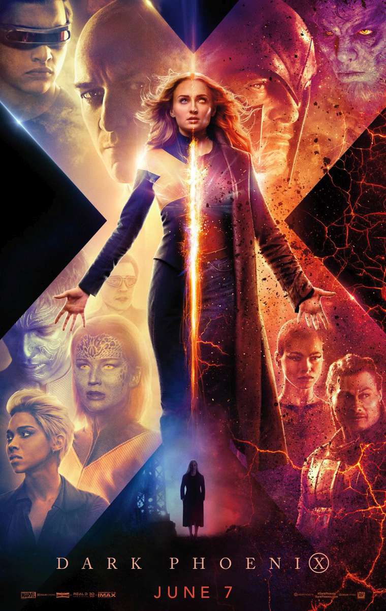 Dark Phoenix, X-Men, poster