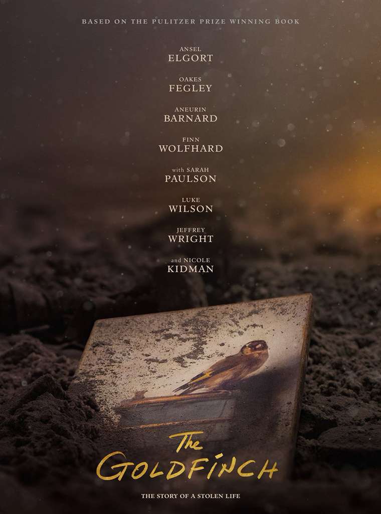 The Goldfinch, Ansel Elgort, Nicole Kidman, poster