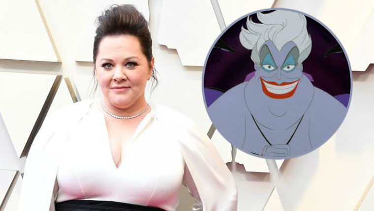 Melissa McCarthy, Ursula, The Little Mermaid, La Sirenita