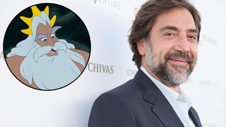 Javier Bardem, Triton, The Little Mermaid, La Sirenita