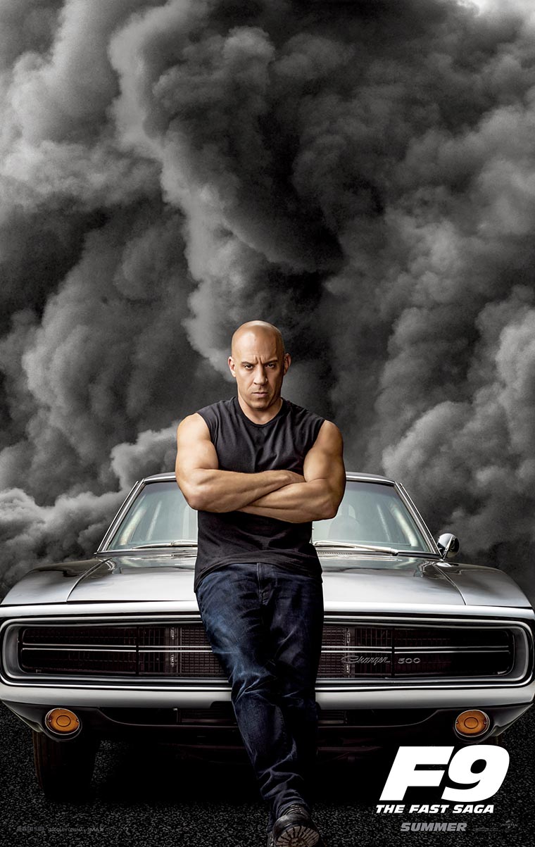 F9: The Fast Saga, Vin Diesel, Dominic Toretto, posters, poster, Fast & Furious 9