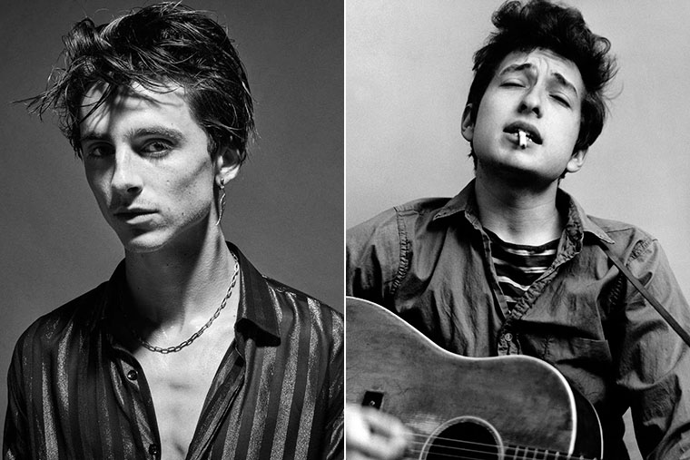 Timothée Chalamet, Bob Dylan, Going Electric