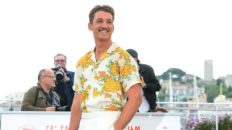 Miles Teller, moustache, Not Without Hope, Cannes