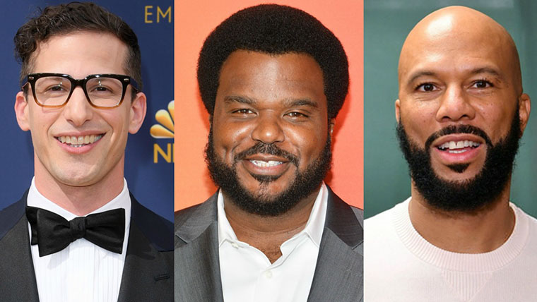 Andy Samberg, Craig Robinson, Common